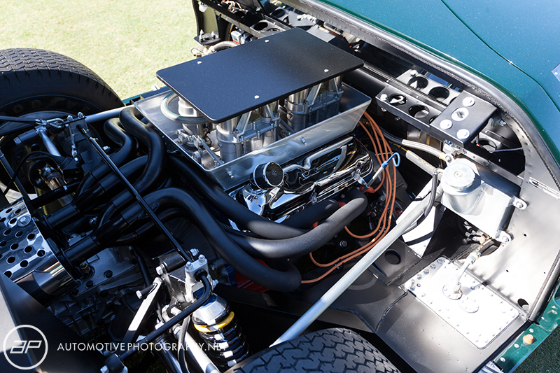 Ford GT40 MK1 - Road Car - Green - Engine