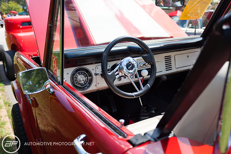 1968 Ford Bronco 289 Custom Red Interior